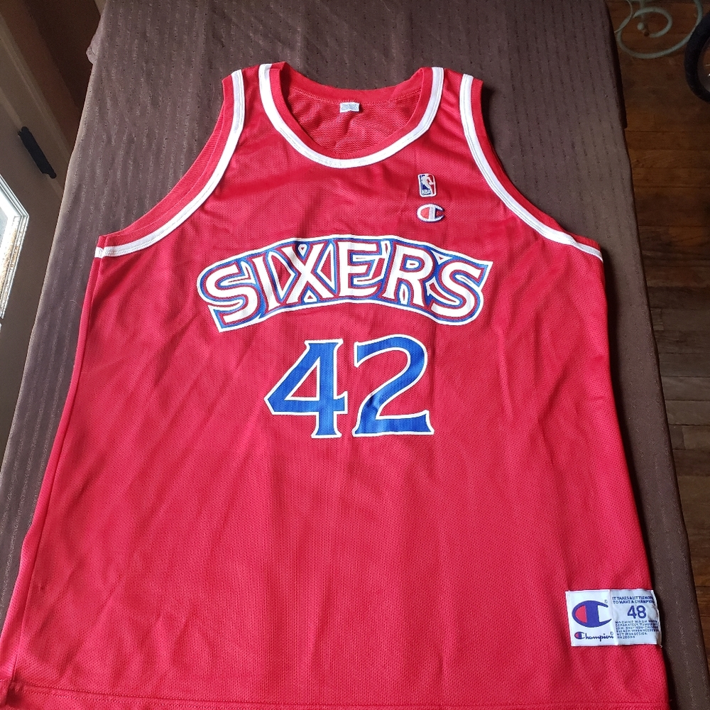 CHAMPION STACKHOUSE SIXERS JERSEY 48
